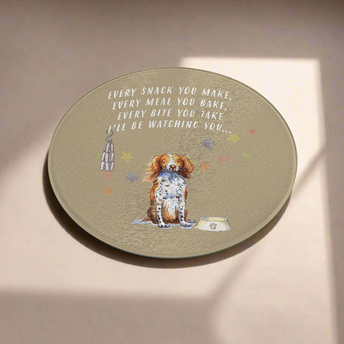Sprocker Red & White Trivet